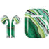 Kiwi Watercolor Geode Apple AirPods 2 Skin