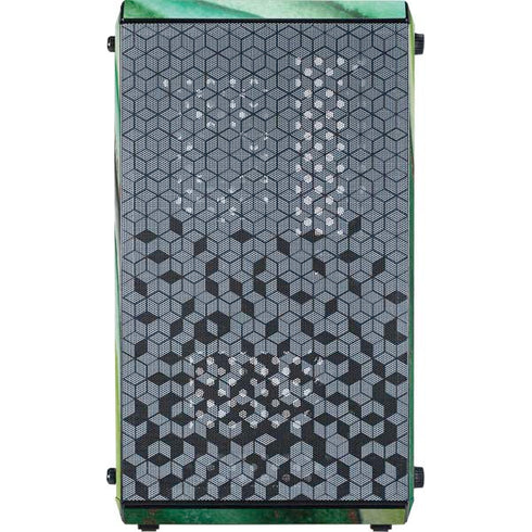 Kiwi Watercolor Geode Cooler Master MasterBox Q300L Mini Tower Skin