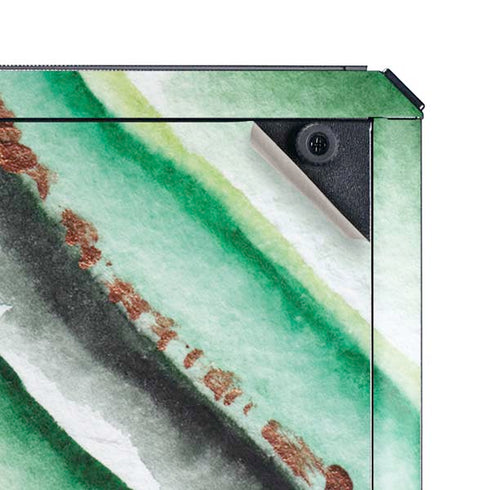 Kiwi Watercolor Geode Cooler Master MasterBox Q300L Mini Tower Skin