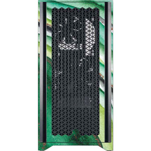 Kiwi Watercolor Geode Corsair 4000D Tempered Glass Mid-Tower ATX Case Skin