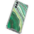 Kiwi Watercolor Geode Galaxy A13 5G Clear Case