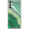 Kiwi Watercolor Geode Galaxy A14 5G Clear Case