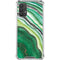 Kiwi Watercolor Geode Galaxy A32 5G Clear Case