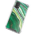 Kiwi Watercolor Geode Galaxy A32 5G Clear Case