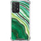 Kiwi Watercolor Geode Galaxy A52 5G Clear Case