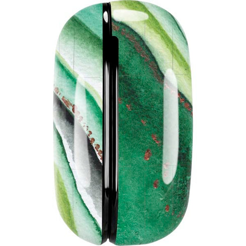 Kiwi Watercolor Geode Galaxy Buds Pro Skin