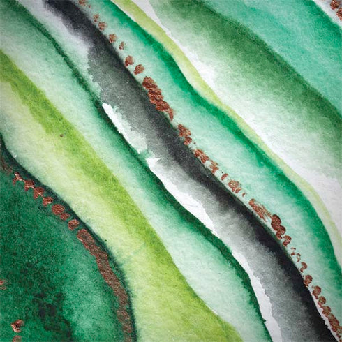 Kiwi Watercolor Geode Galaxy Note 8 Skin