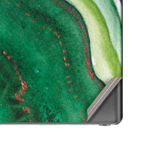 Kiwi Watercolor Geode Galaxy Note20 5G Skin