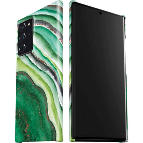 Kiwi Watercolor Geode Galaxy Note20 Ultra 5G Lite Case
