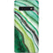 Kiwi Watercolor Geode Galaxy S10 Skin