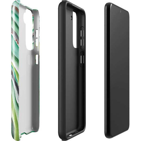 Kiwi Watercolor Geode Galaxy S22 Pro Case