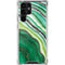 Kiwi Watercolor Geode Galaxy S22 Ultra Clear Case