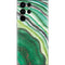 Kiwi Watercolor Geode Galaxy S22 Ultra Skin