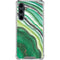 Kiwi Watercolor Geode Galaxy S23 FE Clear Case