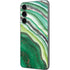 Kiwi Watercolor Geode Galaxy S23 Plus Skin