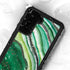 Kiwi Watercolor Geode Galaxy S23 Plus Waterproof Case