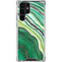 Kiwi Watercolor Geode Galaxy S24 Ultra Clear Case