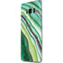 Kiwi Watercolor Geode Galaxy S8 Skin