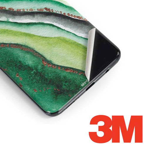 Kiwi Watercolor Geode Galaxy S9 Plus Skin
