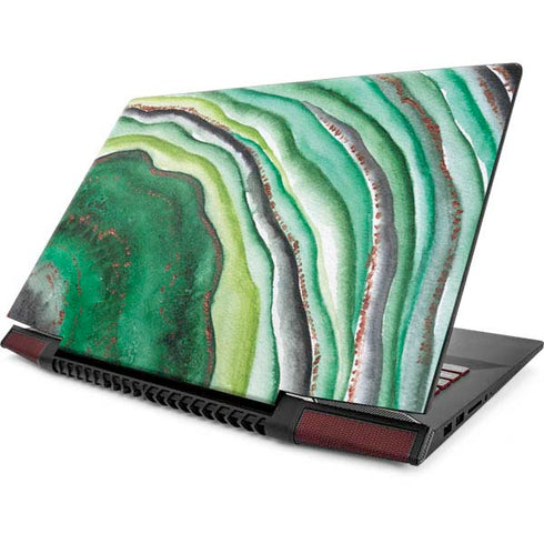 Kiwi Watercolor Geode Lenovo IdeaPad Skin