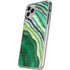 Kiwi Watercolor Geode iPhone 11 Pro Clear Case