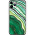 Kiwi Watercolor Geode iPhone 11 Pro Skin