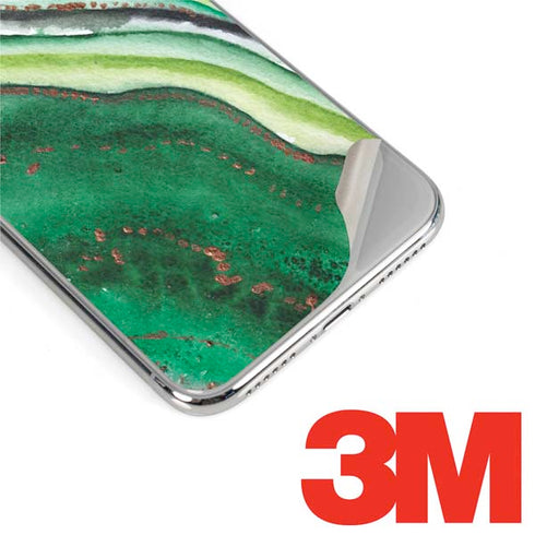 Kiwi Watercolor Geode iPhone 11 Pro Skin