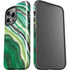 Kiwi Watercolor Geode iPhone 13 Pro Impact Case