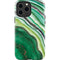 Kiwi Watercolor Geode iPhone 13 Pro Max Impact Case