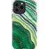Kiwi Watercolor Geode iPhone 13 Pro Max Impact Case