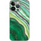 Kiwi Watercolor Geode iPhone 13 Pro Skin
