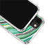 Kiwi Watercolor Geode iPhone 14 Plus Clear Case