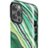 Kiwi Watercolor Geode iPhone 15 Pro Max Impact Case