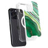 Kiwi Watercolor Geode iPhone 14 Pro Max MagSafe Case