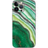 Kiwi Watercolor Geode iPhone 14 Pro Max Skin