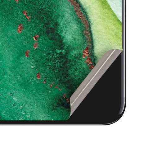 Kiwi Watercolor Geode iPhone SE (2nd & 3rd Gen) Skin