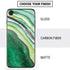 Kiwi Watercolor Geode iPhone SE (2nd & 3rd Gen) Skin