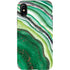 Kiwi Watercolor Geode iPhone X Pro Case