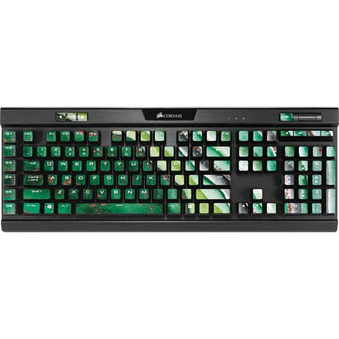 Kiwi Watercolor Geode K95 RGB PLATINUM Mechanical Gaming Keyboard Skin