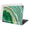 Kiwi Watercolor Geode MacBook Pro 13in (2020) Case plus Skin