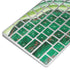Kiwi Watercolor Geode Magic Keyboard Skin