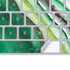 Kiwi Watercolor Geode Magic Keyboard Skin