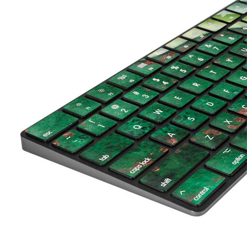 Kiwi Watercolor Geode Magic Keyboard with Numeric Keypad Skin