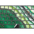 Kiwi Watercolor Geode Magic Keyboard with Numeric Keypad Skin