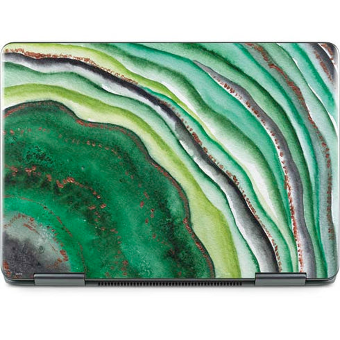 Kiwi Watercolor Geode Notebook 9 Pro 13in (2017) Skin