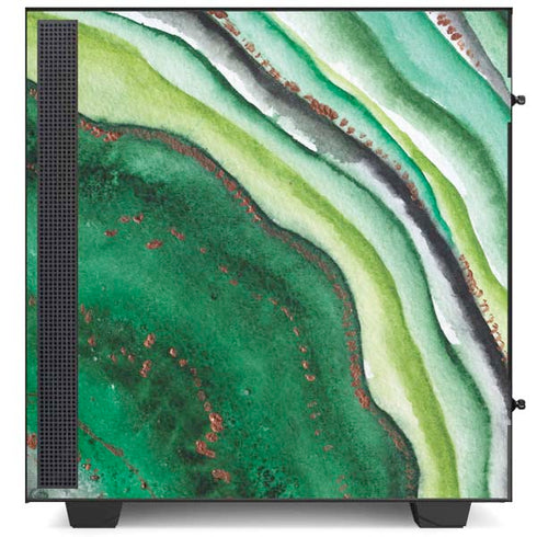 Kiwi Watercolor Geode NZXT H510 Compact ATX Mid-Tower Case Skin