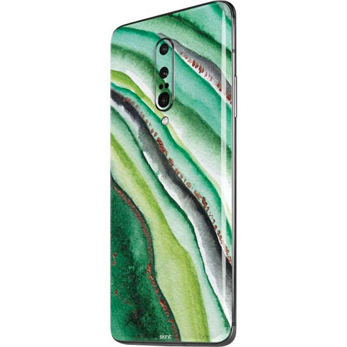 Kiwi Watercolor Geode OnePlus 7 Pro Skin