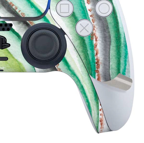 Kiwi Watercolor Geode PS5 Digital Edition Bundle Skin