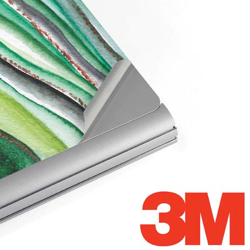Kiwi Watercolor Geode Surface Book 2 13.5in Skin