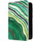 Kiwi Watercolor Geode Surface Duo Skin